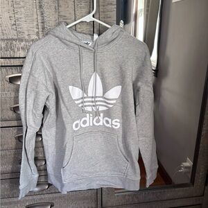 Adidas Gray Women’s Hoodie Sweater